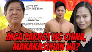 SASS ROGANDO SASOT at TIO MORENO minamanmanan ng NSC Thea Tan binibira ng mga parrot ng CHINA [upl. by Ettennaj]