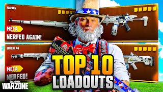 TOP 10 BROKEN META Loadouts in Warzone Rebirth Island [upl. by Littman]