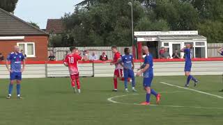 Wisbech Town v Harrowby United  UCL  170824 Wisbech goal only [upl. by Huey697]