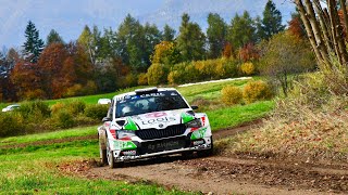 2° Trentino Rally 2024 OBC Ghelfi  Melesi Skoda Fabia R5  Ps 8 Volano [upl. by Aicat]