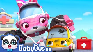 Ambulancia Valiente  Camiones de Monstruo  Canciones Infantiles  BabyBus en Español [upl. by Asikal]