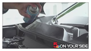 Smelling something funky in your car Heres how to fix that [upl. by Hcirdla]