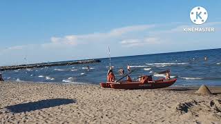 Rosolina Mare Italien Adria Strand Meer Sonne Wasser Sand Urlaub Wetter [upl. by Atteuqahs]