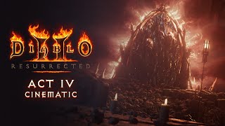 Diablo® II Resurrected™  Act IV Prologue Cinematic [upl. by Goran743]