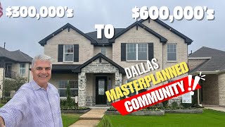 Mesquite TX \\ Dallas Top Masterplanned Community [upl. by Esila356]