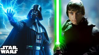 Why Luke Skywalker Said Force Lightning Was the Most EVIL Force Ability Ever [upl. by Tallia]