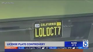 California DMV apologizes for license plate mocking Hamas attack on Israel [upl. by Hux]