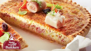 Quiche Lorraine  Roger van Damme Bakken [upl. by Eegnat525]