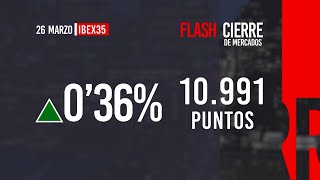 Flash Cierre de Mercados 26032024 [upl. by Nosmirc]