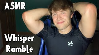 ASMR Male Whisper Ramble For Sleep whispered personal attention [upl. by Yelroc709]