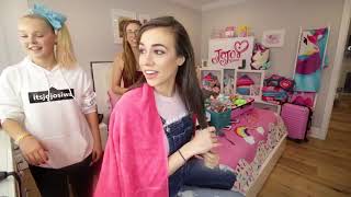 JOJO SIWA CUTTING COLLEEN BALLINGERS HAIR [upl. by Marcel]