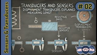 Transducers and Sensors 02 Displacement Transducers Explained  Measuring Length amp Distance [upl. by Meares]