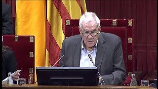 Discurso de Ernest Maragall en el Parlament de Catalunya [upl. by Glaser]