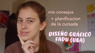 Mis consejos para ingresantes a Diseño Gráfico FADU  UBA 🤓 [upl. by Sirraf]