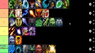 Arena 2v2 Season 4 PvP Tierlist Shadowlands Patch 927 Explained [upl. by Esirehc]