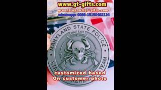 Maryland Police Challenge Coin Team Coin [upl. by Naesad]