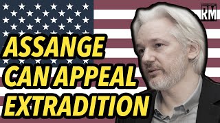 BREAKING High Court Blocks Assange Extradition But Theres A Catch [upl. by Lyrehc]