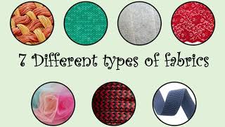 Different types of fabrics [upl. by Eemak443]