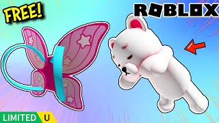 FREE LIMITED EASY How To Get SLEEPING POLAR BEAR amp BUTTERFLY BACKPACK Roblox  Ulta Beauty [upl. by Mendive]