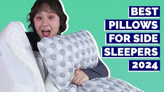 Best Pillows For Side Sleepers 2024  Our Top Picks [upl. by Noruq]