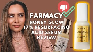 NEW Farmacy Honey Glow Serum Review  Nadia Vega [upl. by Tingey]