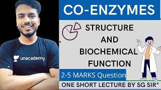 coenzymes  coenzymes structure and biochemical functions  coenzymes biochemistry depthofbiology [upl. by Juley]