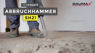 BAUMAX Benzin Abbruchhammer SH21 [upl. by Hildy]