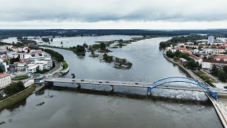 Odra w Słubicach  4102024 r [upl. by Aitrop]