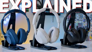 Sonys 2023 ANC Headphones Lineup Explained  WHCH720N Vs XM5 Vs XM4 Vs XB910N [upl. by Cthrine]