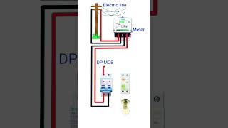 rccb wiring connection diagram residual current circuit breaker shorts viral rccb gopi electric [upl. by Dloraj452]