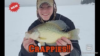 Solo mission Crappies eastern region of Manitoba [upl. by Lenee]