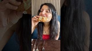 The joy of Eggless Almond Croissant 🥐 laughingananasshorts [upl. by Eseer]