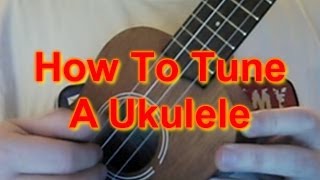 How to Tune A Ukulele [upl. by Sigvard]