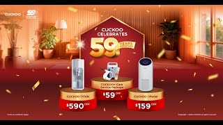 CUCKOO NDP Promo 2024 Celebrate incredible savings this 59th National Day with CUCKOO [upl. by Gabler372]