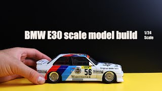 BMW M3 E30 NuNu realistic scale build  Stop Motion [upl. by Tomasine449]