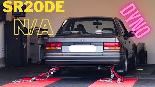 Nissan BlueBird SR20DE EMU Classic Dyno [upl. by Gomar]