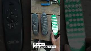 Air Mouse c120 Onida Smart TV Remote smarttvremoteairmousesupremerepairs [upl. by Nauwaj]