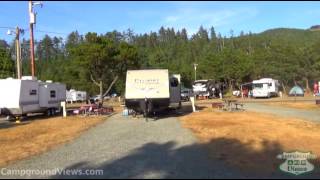 Barview Jetty County Park Campground Rockaway Beach Oregon OR  CampgroundViewscom [upl. by Alenoel]