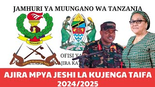 🔴MPYA TANGAZO LA NAFASI ZA KAZI WIZARA YA ULINZI NA JESHI LA KUJENGA TAIFA JWTZ 202425 [upl. by Arracat629]