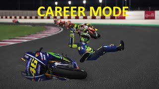 MotoGP 17  Career 39  MotoGP  Race 118  QATAR  Debut [upl. by Gariepy]