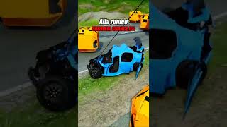 Which ☠️ car will SURVIVE 🤯 the TEST gamingshorts shorts viral [upl. by Cas]