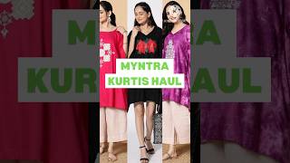 MYNTRA KURTIS HAUL kurti myntra myntrahaul myntrakurtahaullatest viralvideo shorts [upl. by Warenne]