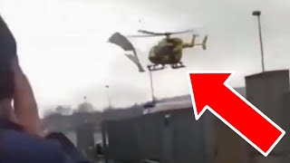 HELICOPTERS NEARLY CRASHING  Daily dose of aviation [upl. by Atekin378]