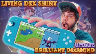 Atualizando minha LIVING DEX SHINY de 493 Pokémon no Brilliant Diamond do Nintendo Switch [upl. by Eidahs]