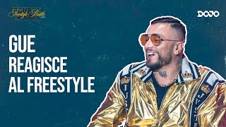 GUÉ REAGISCE AL FREESTYLE ITALIANO  Double Trouble  Freestyle Battle [upl. by Eilitan]