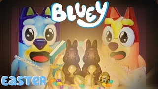 Bluey Toys Easter Episode 🐰🥚  Pretend Play with Bluey Toys FUN bluey [upl. by Parcel]