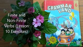 Class 6 Grammar Land Finite and Non Finite Verbs Lesson 10  Exercises [upl. by Ruthann]