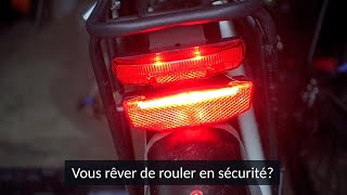 Comment ajouter un feu stop son vélo électrique  Hitway [upl. by Ender]