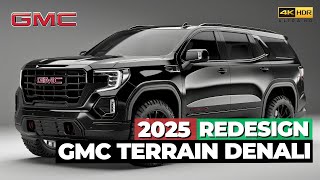 2025 GMC Terrain Denali Redesign Everything We Know So Far [upl. by Colleen]