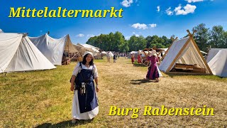 Mittelaltermarkt Burg Rabenstein [upl. by Querida]